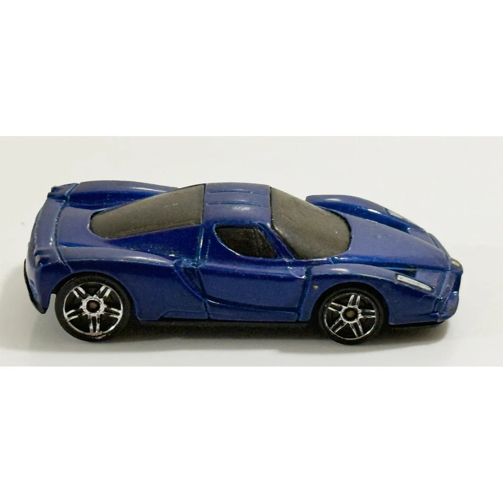 Hot Wheels Enzo Ferrari Kids 1:64 Blue Diecast Toy Car 2002 Mattel